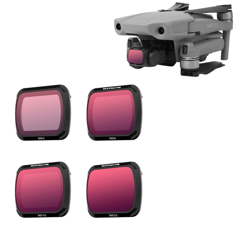 Sunnylife AIR2-FI9286 4 In 1 Lens Filter Set for DJI Mavic Air 2