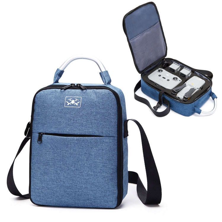 Portable Oxford Cloth Shoulder Storage Bag for DJI Mavic Air 2 (Blue Black)