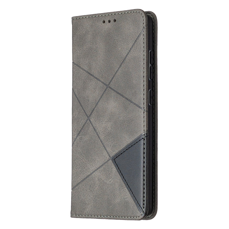 Samsung Galaxy S20 FE 5G / S20 Lite Magnetic Leather Case with Card Slots - Grey