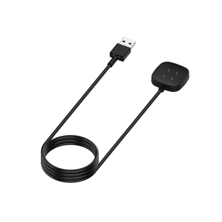 Portable Magnetic Cradle Charger for Fitbit Versa 3 and Fitbit Sense Smartwatches with 30cm USB Cable
