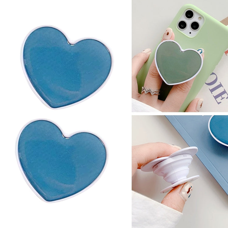 Love Airbag Phone Stand Ring Holder - Set of 2 in Sea Blue