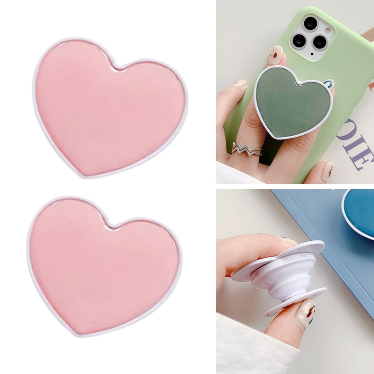 Pink Love Airbag Phone Stand and Ring Holder - Set of 2