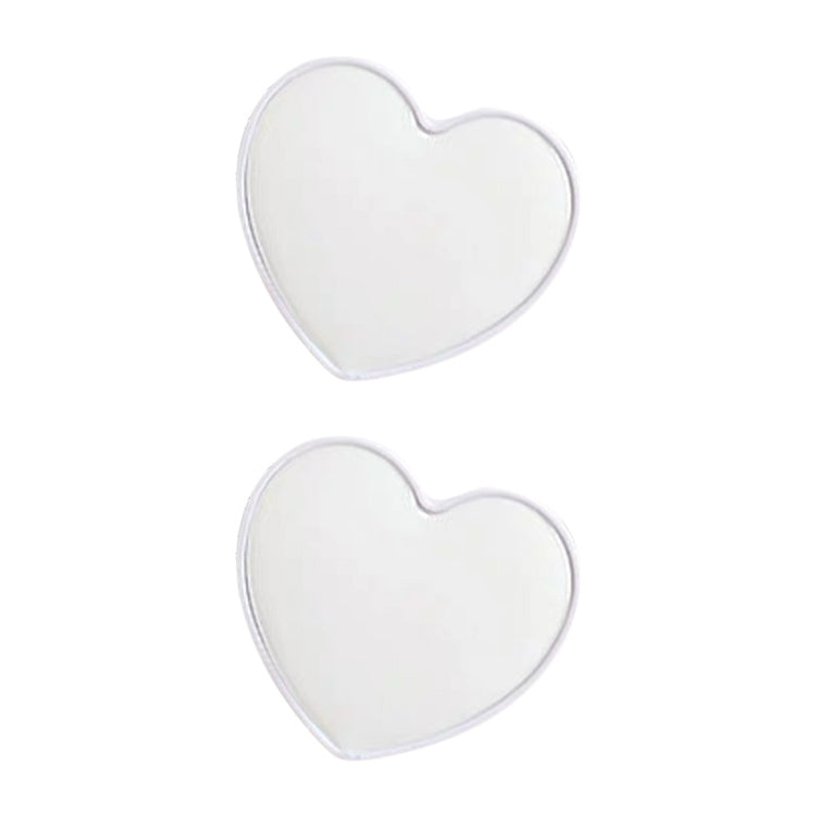 2-Pack White Love Airbag Phone Stand Ring Holder