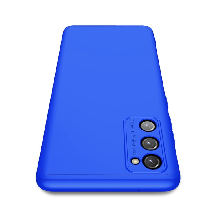 GKK Three Stage Splicing Full Coverage PC Protective Case for Samsung Galaxy S20 FE (Blue)