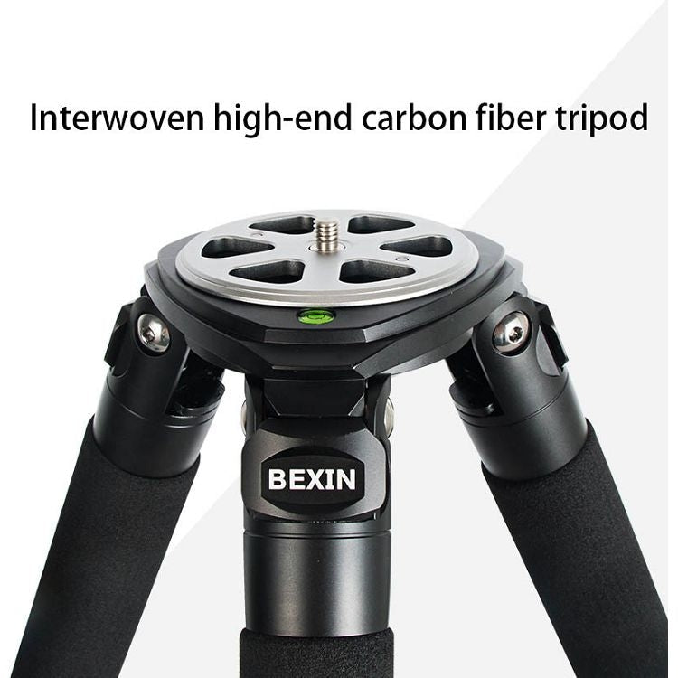 BEXIN ST364C Professional Carbon Fiber Tripod for Photography and Videography