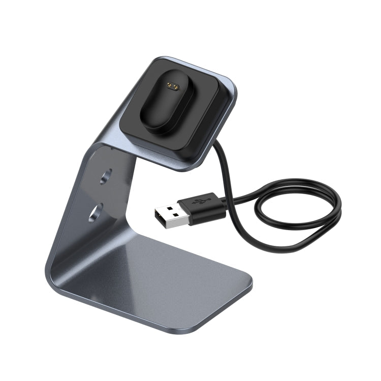 Universal Aluminum Alloy Charger Holder for Fitbit Inspire/Inspire HR/Ace 2 - Grey