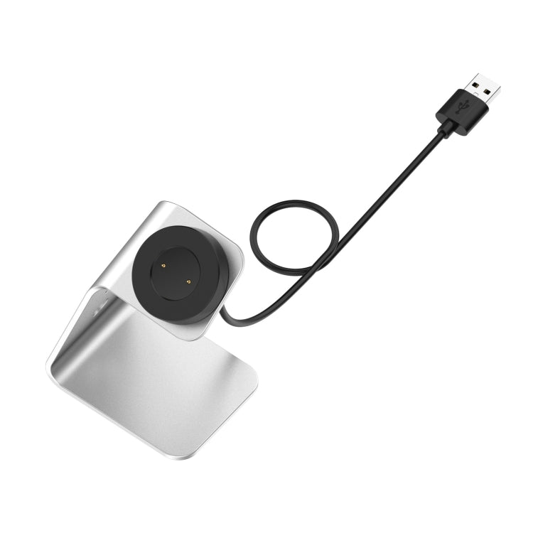 Universal Aluminum Alloy Magnetic Charger Holder for Huawei Watch GT 2 / GT / GT 2e (Silver)