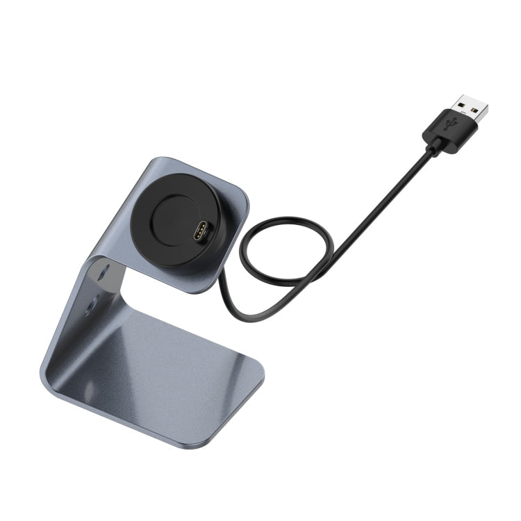 Garmin Smartwatch Universal Aluminum Alloy Magnetic Charger Holder - Grey