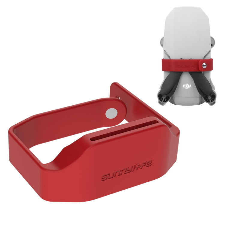 Sunnylife Silicone Propeller Stabilizer Holder for DJI Mavic Mini / Mini 2 (Red)