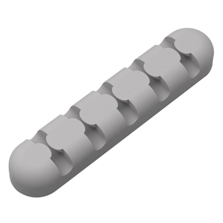 ORICO CBS5 Silicone Desktop Cable Manager, Size: 9.6*2*1.2cm(Grey)