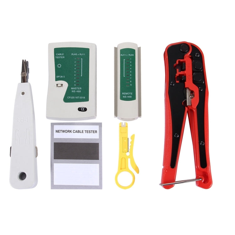 WLXY 4 in 1 Network Repair Tool Kit with Carrying Bag