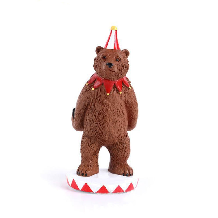 Creative Bear-Shaped Mobile Phone Holder Bracket (Brown)