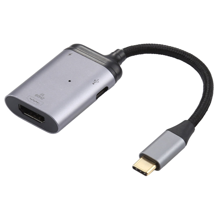 USB-C to 4K HDMI + PD Data Sync & Charging Adapter Cable at 60Hz