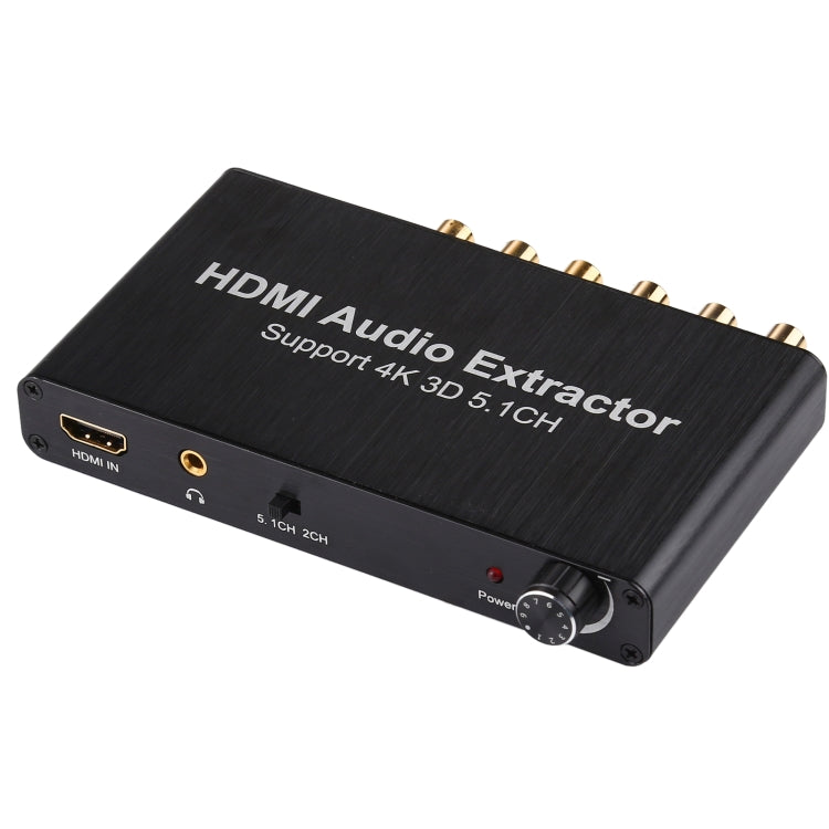 Upgrade Your Audio Experience with 4K 3D HDMI 5.1CH Audio Decoder Extractor
