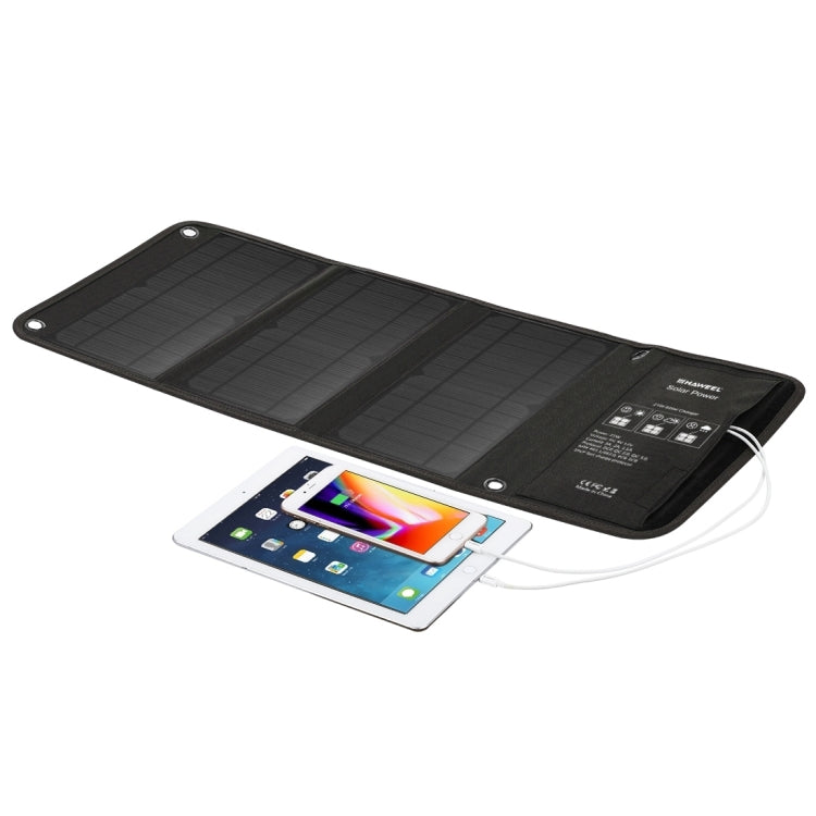 21W HAWEEL Foldable Solar Panel Charger for Outdoor Adventures
