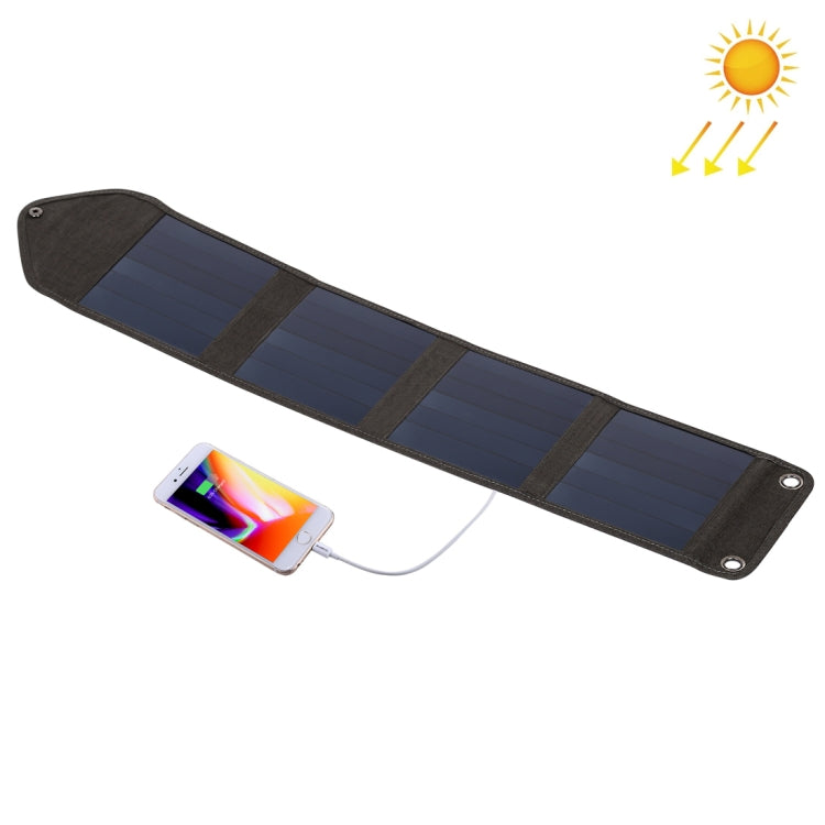 HAWEEL 14W Portable Foldable Solar Charger with USB Port