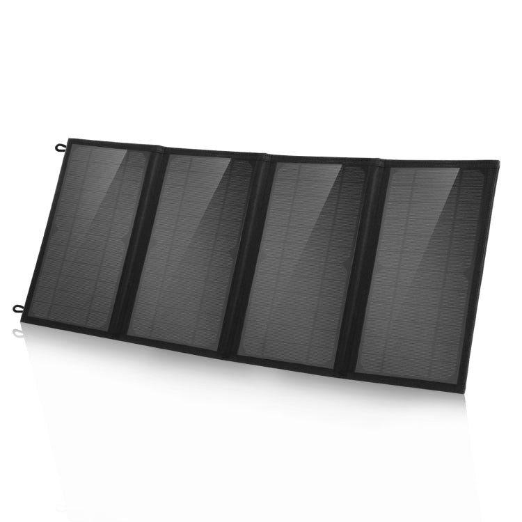HAWEEL 24W 4 Panels Foldable Solar Charger Bag with Dual USB Ports