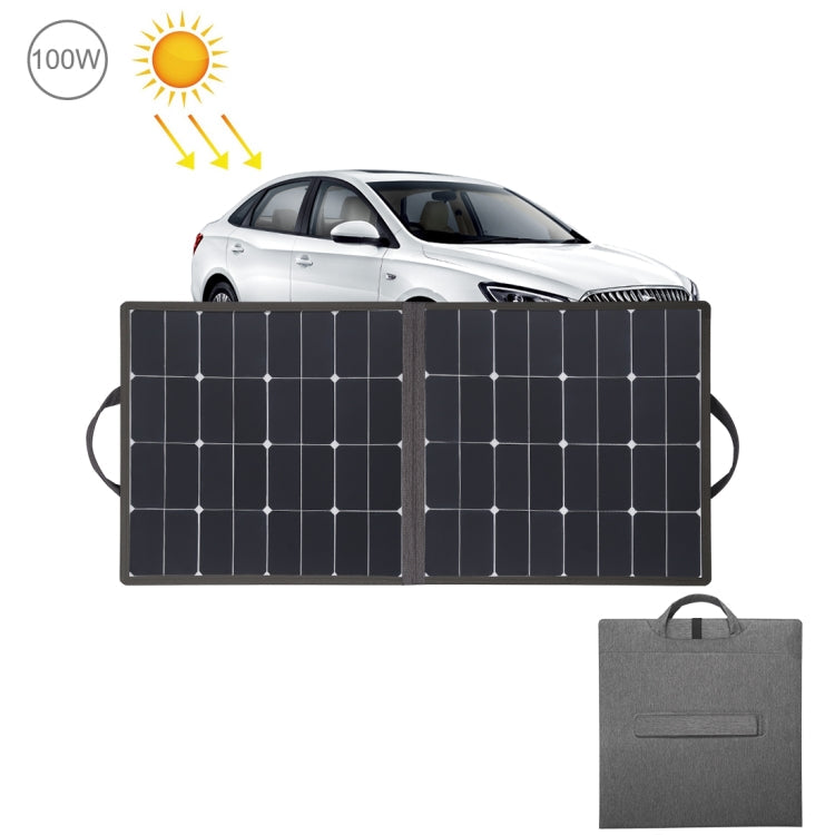 HAWEEL 100W Portable Solar Charger with Foldable Design and USB Port