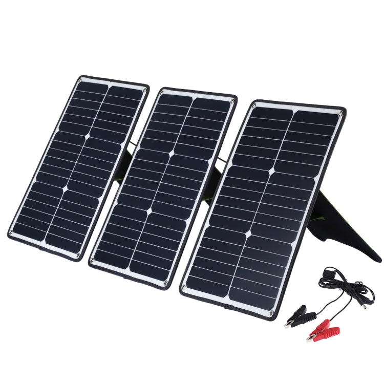 HAWEEL 3 PCS 20W Monocrystalline Silicon Solar Power Panel Charger with USB Port & Holder