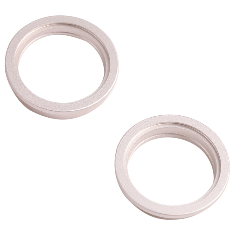 Rear Camera Protector Hoop Ring for iPhone 13 Mini (White) - Set of 2