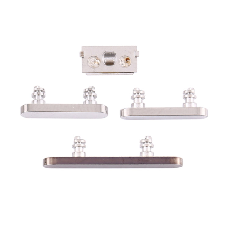 Silver Power Button and Volume Control Replacement for iPhone 12 Pro Max