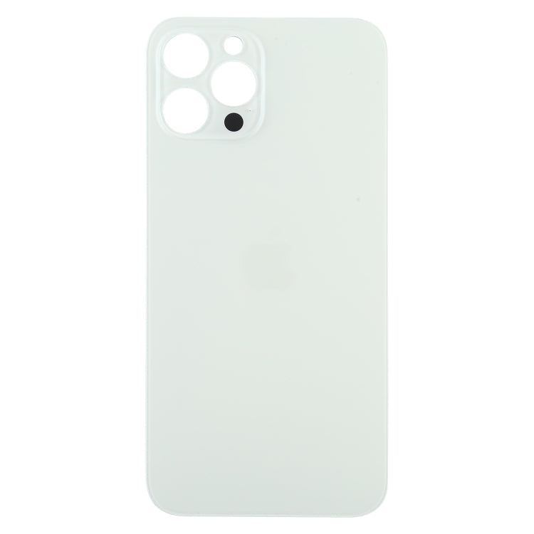 White Replacement Back Cover for iPhone 12 Pro Max with Big Camera Hole