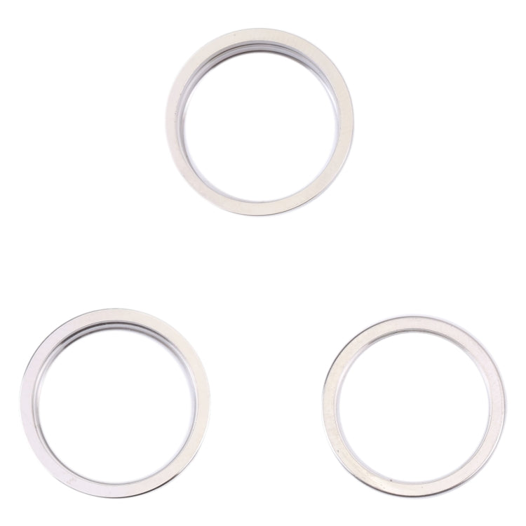 Rear Camera Metal Protector Hoop Ring for iPhone 14 Pro - Silver