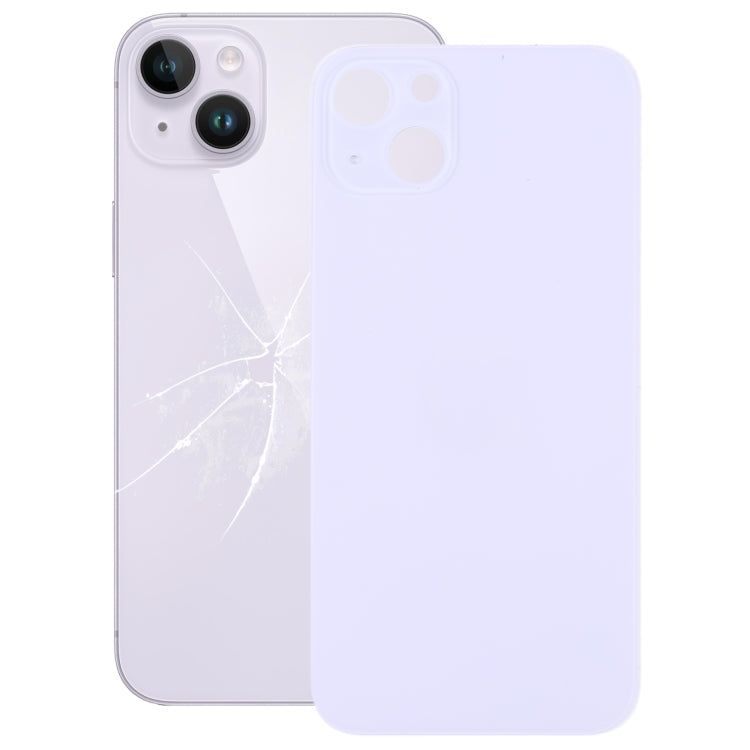 Purple Glass Back Cover Replacement for iPhone 14