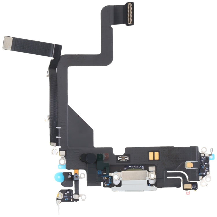 Replace your iPhone 14 Pro charging port flex cable with this reliable white replacement