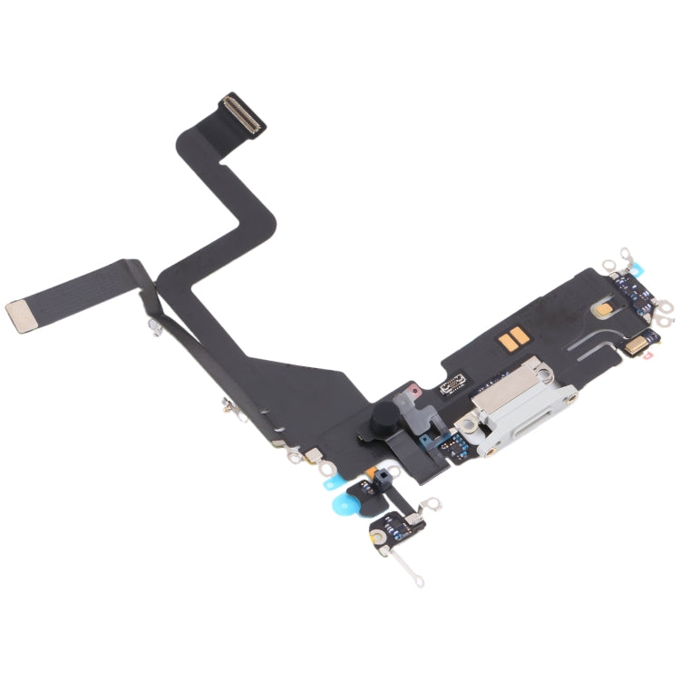 Replace your iPhone 14 Pro charging port flex cable with this reliable white replacement