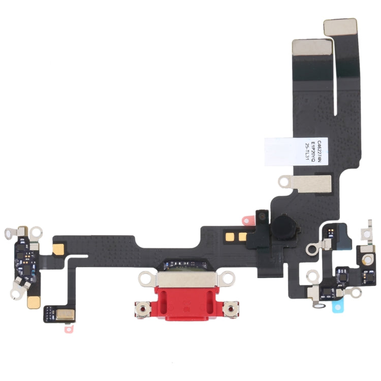 Red Charging Port Flex Cable for iPhone 14