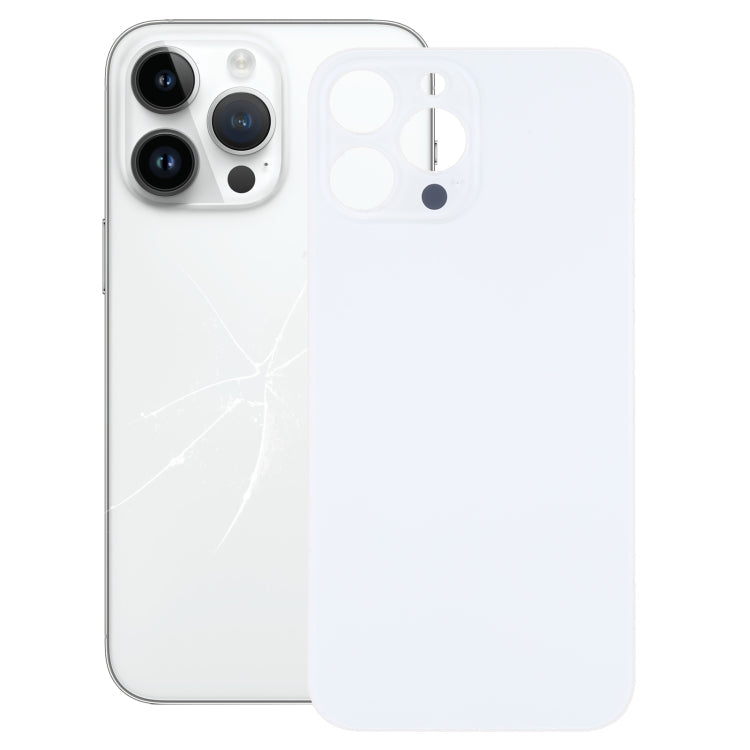 iPhone 14 Pro Max White Glass Back Battery Cover with Easy Replacement