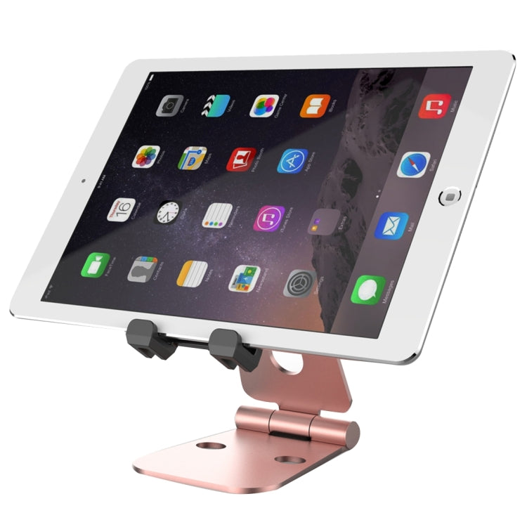 Adjustable Rose Gold Tablet Holder Stand
