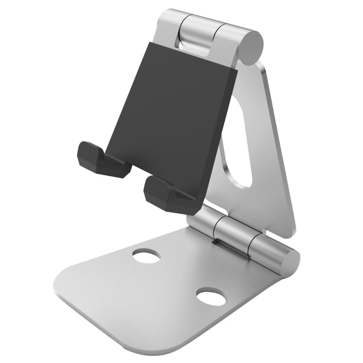 Adjustable Aluminum Alloy Tablet Stand in Silver