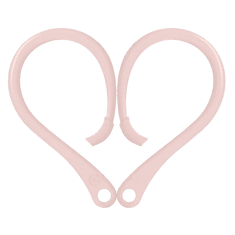Pink Anti-lost Silicone Earphone Ear-hooks for AirPods 1 / 2 / Pro
