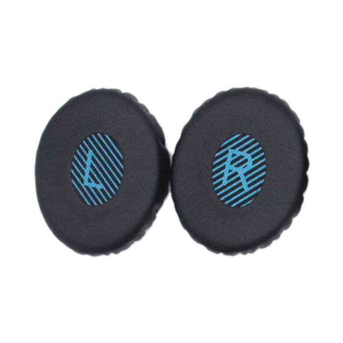 Replacement Earpads for Bose OE2 / OE2i / SoundTrue Headsets - Black Blue