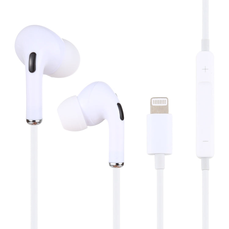 8 Pin In-ear Wired Earphone with Mic - 1.2m Cable Length