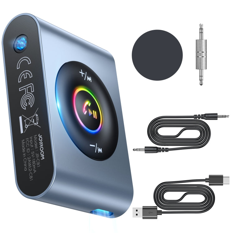 JOYROOM JR-CB1 Wireless Bluetooth Car Receiver (Dark Gray)