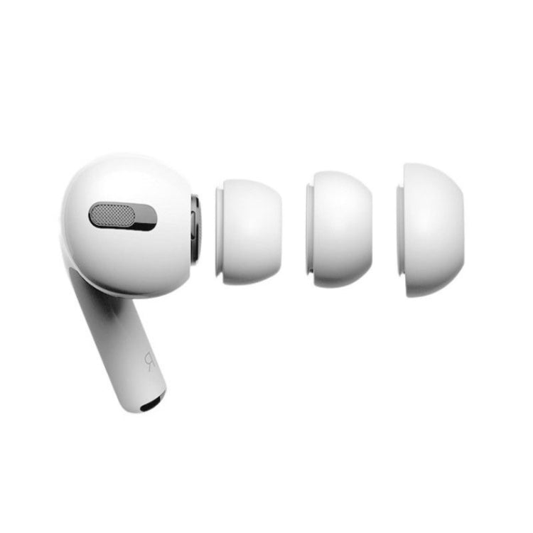 Memory Foam Earmuffs with Slow Rebound Technology for AirPods Pro, Size: M (Grey)