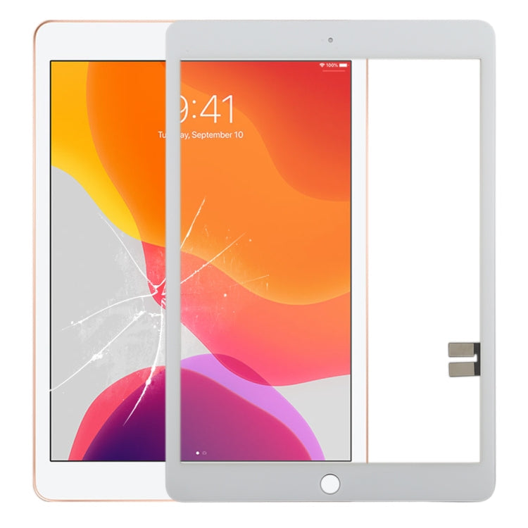 White Touch Panel for iPad 10.2 inch and iPad 7