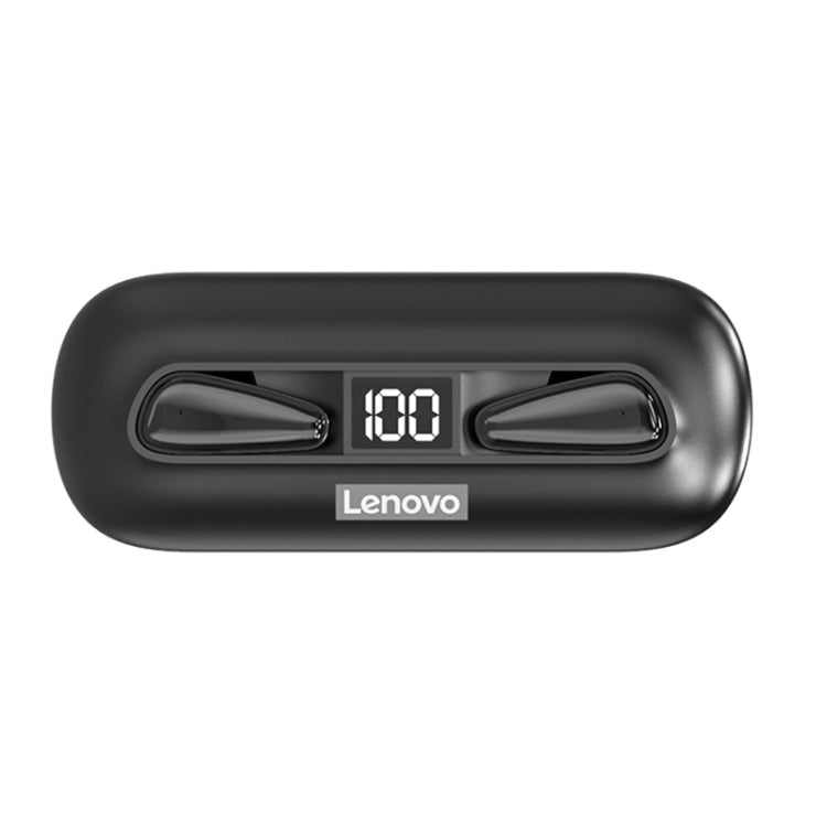 Lenovo LivePods XT95 - Ultra-thin Wireless Bluetooth Earphones with Charging Box (Black)