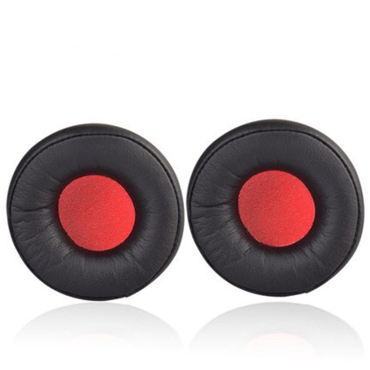 Leather Sponge Protective Case for Jabra MOVE Headphone - Black/Red