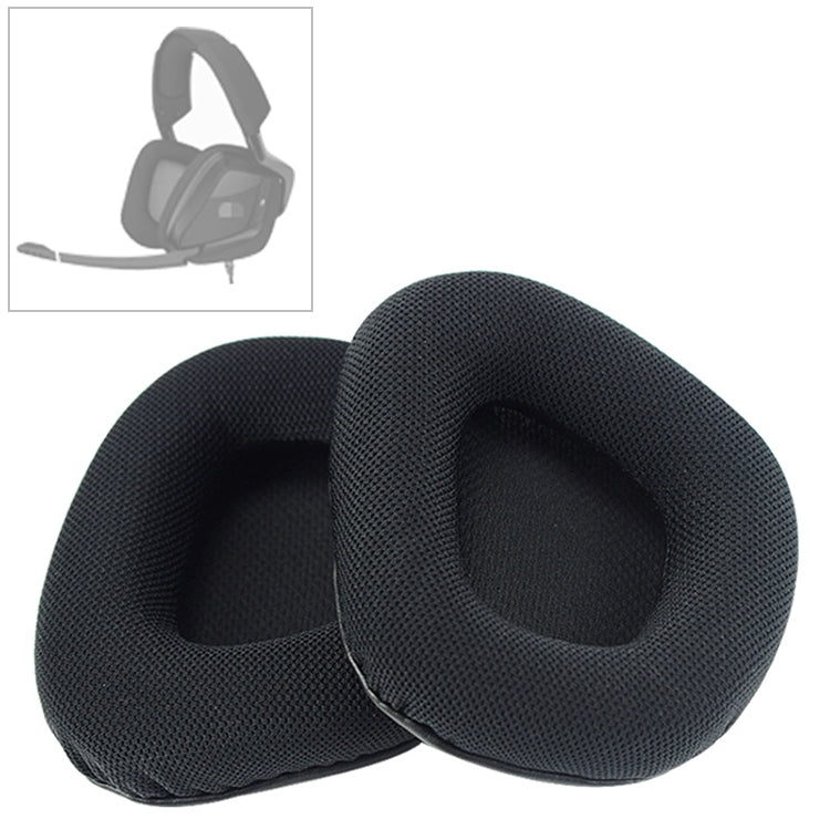 2 Pairs of Durable Mesh Cloth Earpad Covers for Corsair Void RGB Pro Headphones