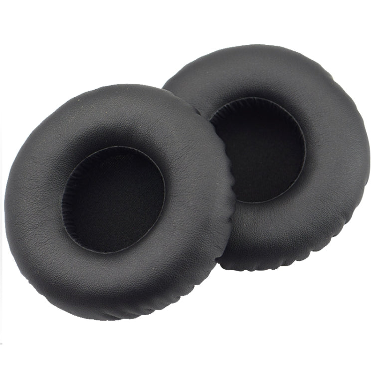 JBL Synchros S400BT Headphones Memory Foam Leather Earphone Covers, One Pair (Black)