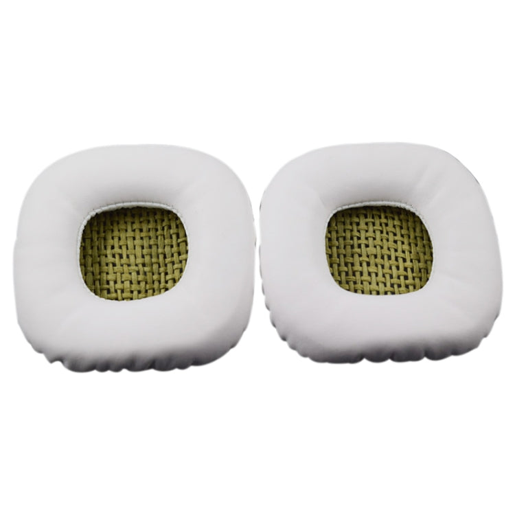 White Soft Foam Earmuffs for Marshall MAJOR II / I Headphones