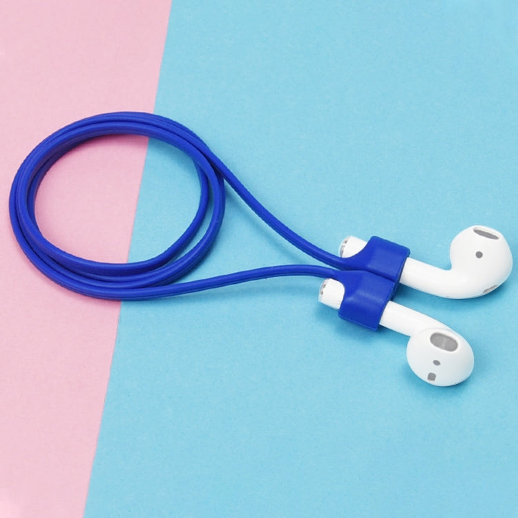 Anti-lost Bluetooth Headset Lanyard for Apple AirPods 1 / 2 (Blue)