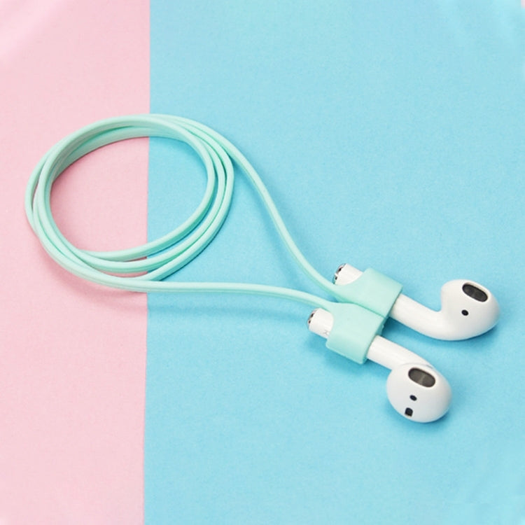 Wireless Bluetooth Headset Anti-Lost Lanyard for Apple AirPods 1 / 2 (Mint Green)