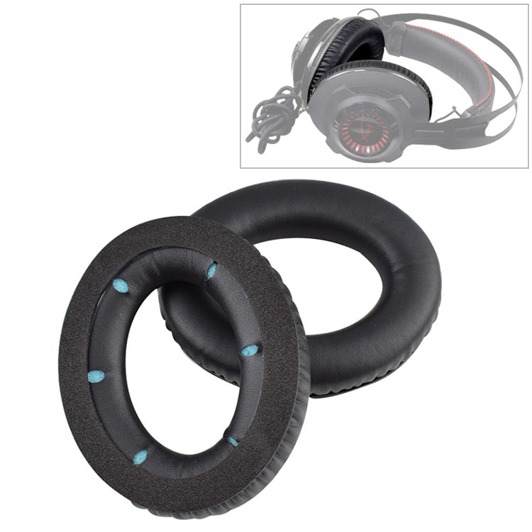 Kingston Hyper X Cloud Revolver S Soft Sponge Earphone Protective Cover Earmuffs (Blue) - 2 Piece Pack