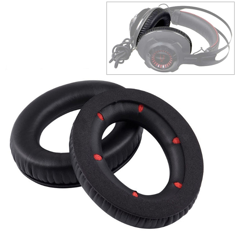 Soft Sponge Earphone Protective Covers - Red (2 PCS)