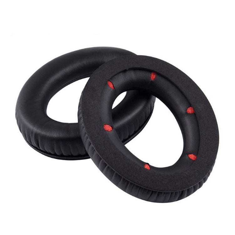 Soft Sponge Earphone Protective Covers - Red (2 PCS)